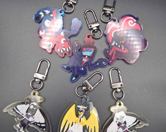 Llaveros Hazbin Hotel Villanos