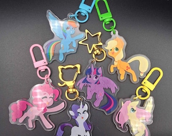 Llaveros MLP Mane Six