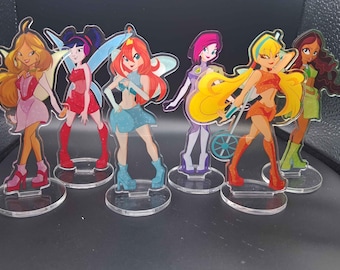 Figuras acrílicas de Winx Club / Winx Club