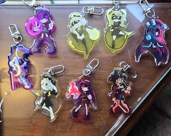 Murder Drones Double-Sided Designed Epoxy Charms