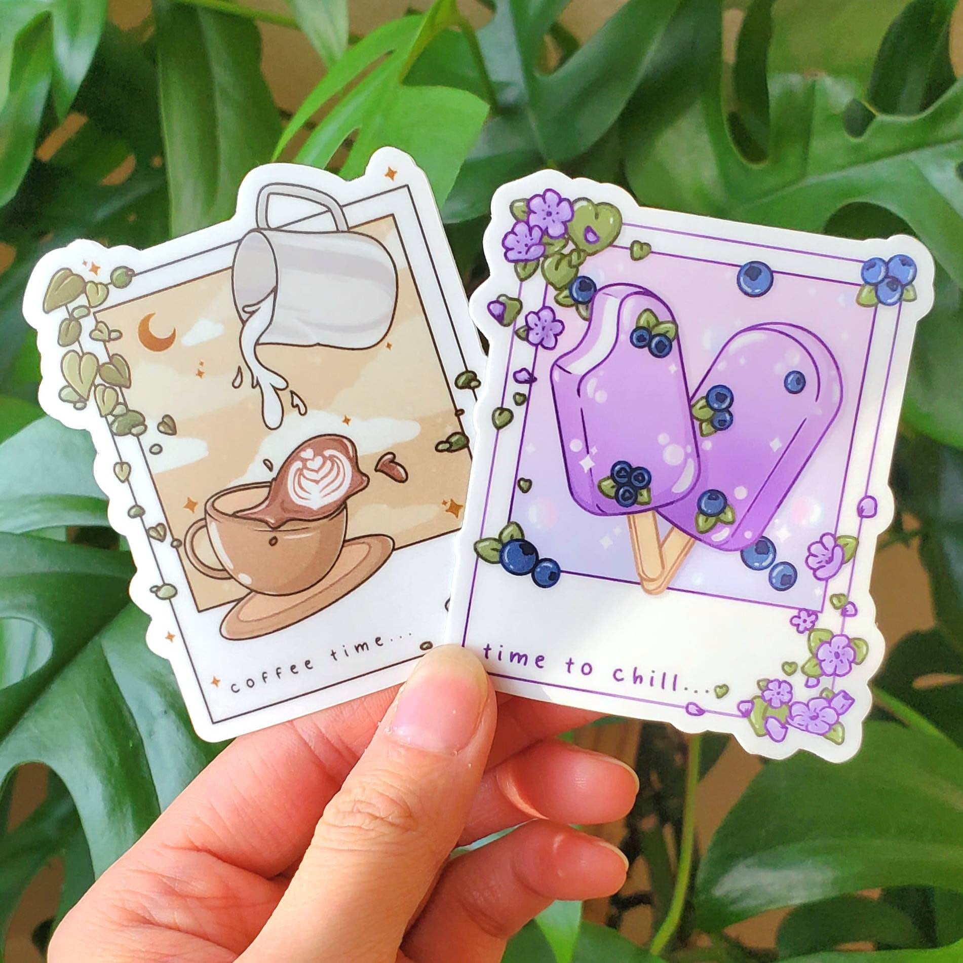Cute Sticker Design Aesthetic