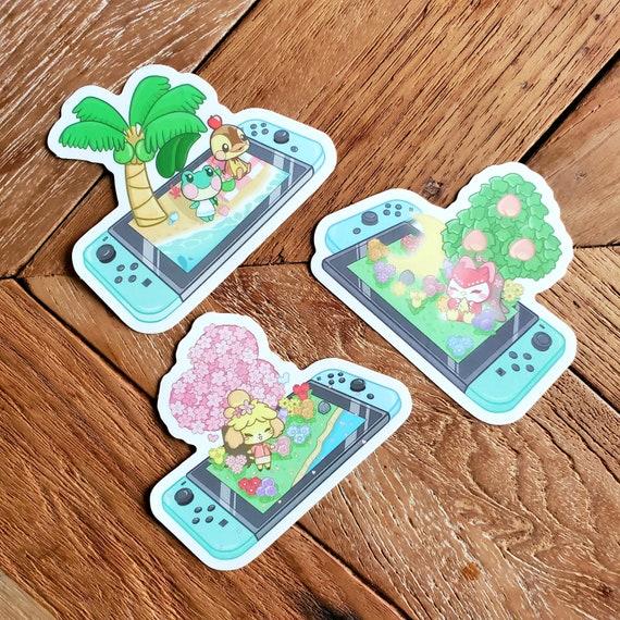 Animal Crossing Switch Stickers ACNH Stickers Animal Etsy