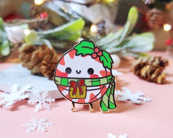 Mintie Pin | Cute Pin | Christmas Pin | Stocking Stuffer | Gift Ideas | Christmas Gifts | Holiday Pin | Stocking Decoration | Xmas Pin