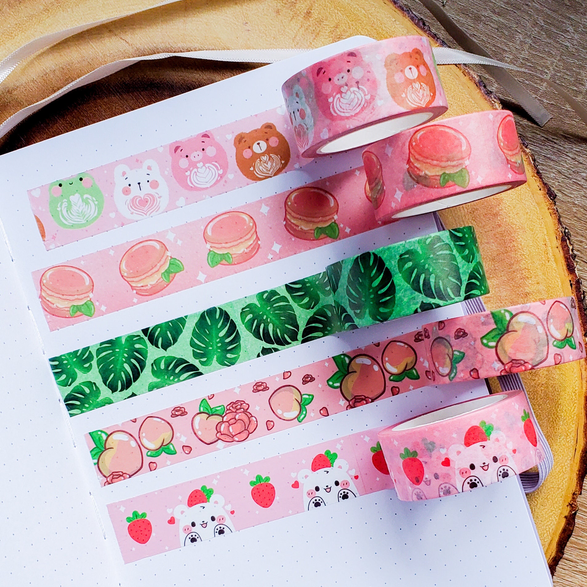 Cute Washi Tape Washi Tape Journaling Tape Gift Ideas Gifts for Her Cute  Gifts Decorative Tape Pretty Tape Cute Tape 