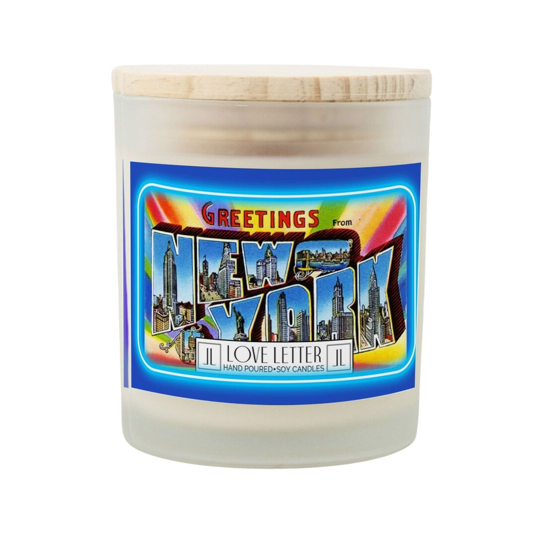 New York Candle New York Scented Candle New York Gift Homesick Gift