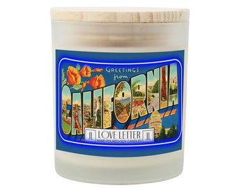 California Candle | California Scented Candle | California Gift | Homesick Gift | Housewarming Gift | New Home California-California Poppy