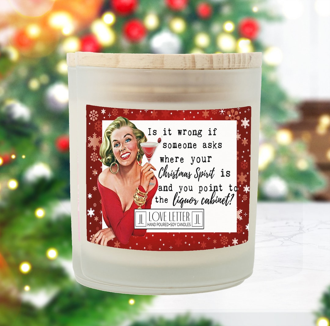Funny Christmas Candles 
