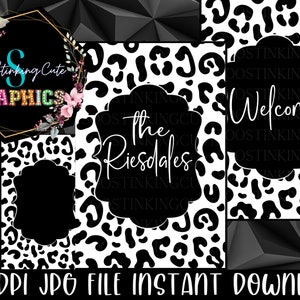 Family Name Flag Download,Cheetah Print Flag,Monogram Garden Flag,Custom Garden Flag,Leopard Print,Spring Garden Flag,Customized Garden Flag