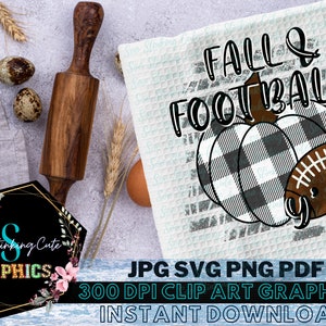 Fall & Football Yall Dish Towel digital download|JPG PNG SVG Pdf Instant download|Kitchen Towel|Tea Towel|Fall sublimation dtf|Leopard Print