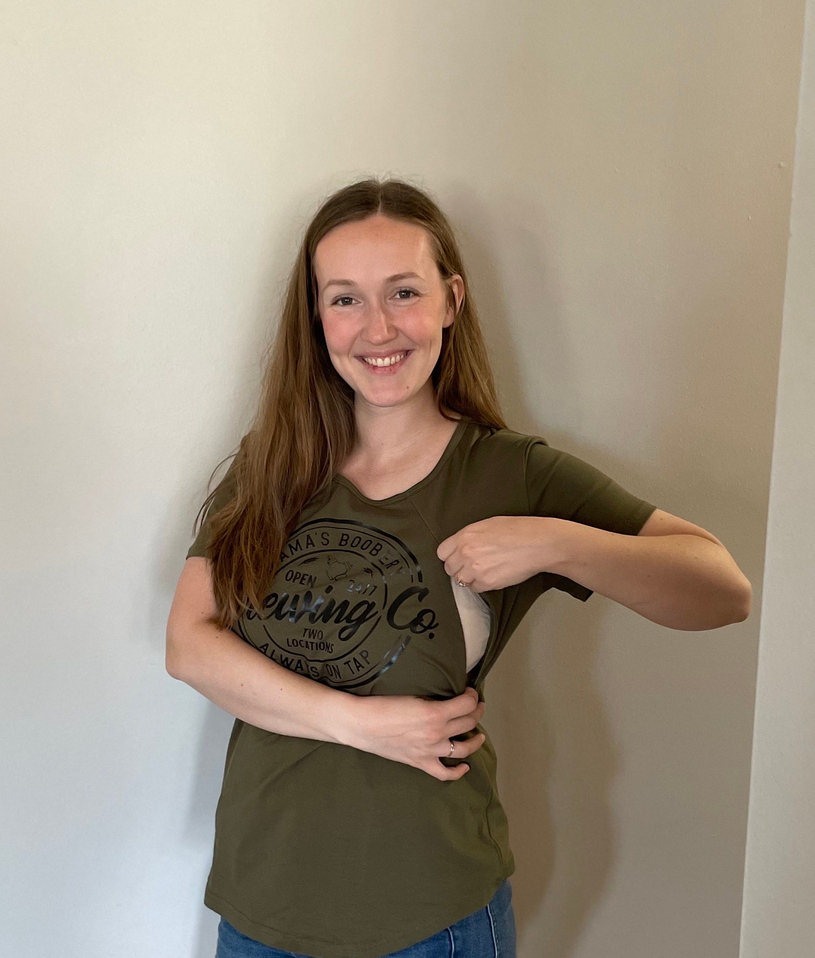 Mama Boobery Shirt, Breastfeeding Shirt, Mama Personalized Breastfeeding Top, Mama