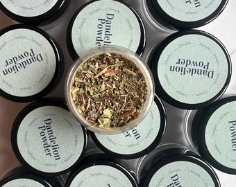 Tortoise Food Topper: Dried Dandelion Flower Powder (Sample Size)