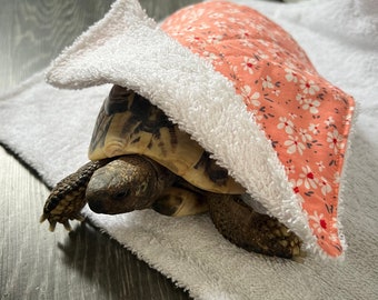 Tortoise towels, spoil your pet tortoises/ pet with these super cute towels perfect size, a unique gifts idea