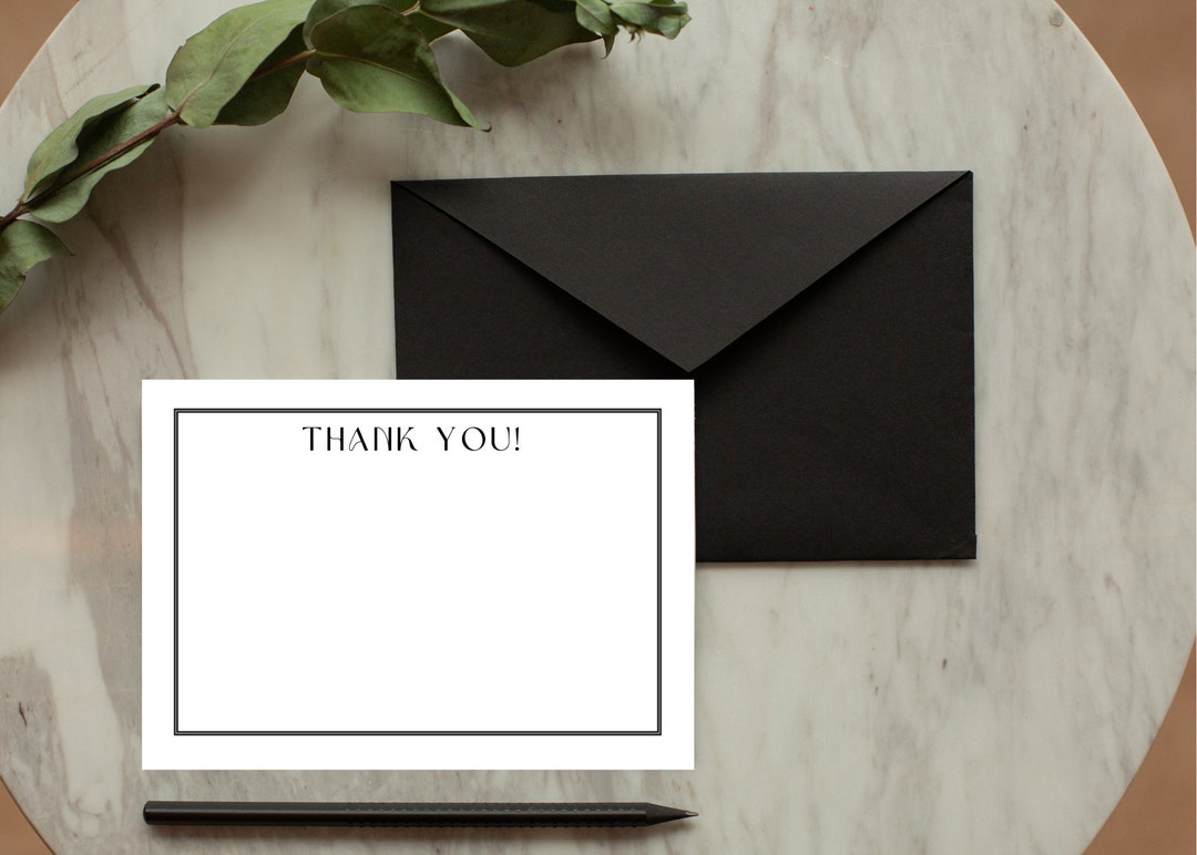 Thank You Printable Card / Instant Downland PDF - Etsy