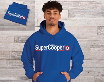 Ranger Fan Gift Super Cooper Unisex Hoodie Gers Fan Present Birthday Shirt Gift for Dad Brother, Gift for Him Personalised Football fan gift