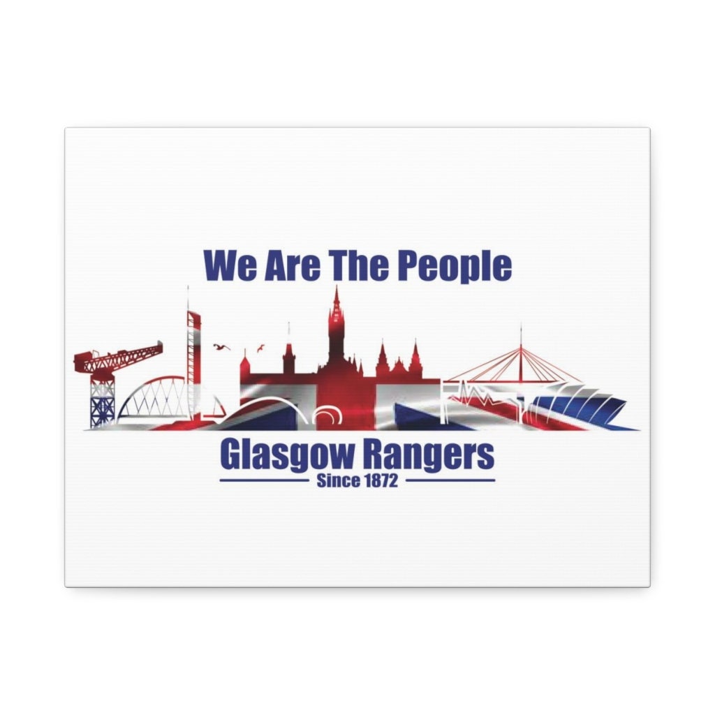 Glasgow Rangers Football Fan Art Rangers Wall Art We Are the Etsy UK