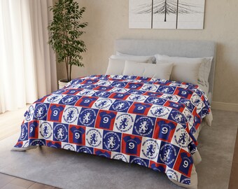 Rangers Fleece Blanket Personalised Gift Christmas Present Gift for son gift for dad football fan present Christmas Gift