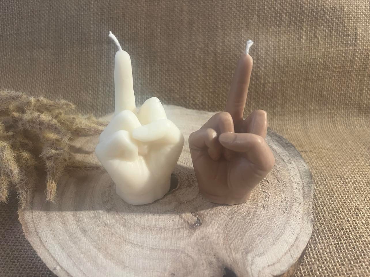 Funny christmas candle Etsy.de