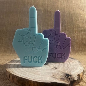 Middle Finger Candle | Advent Candle | Handmade | Gift for Home | Home Decor | Funny Gift | Poison | Birthday Gift