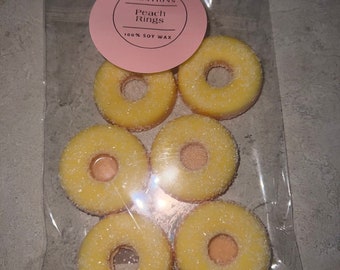 Peach rings wax melts