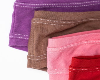 Perfect Booty Undies - Hemp & Organic Cotton in colors