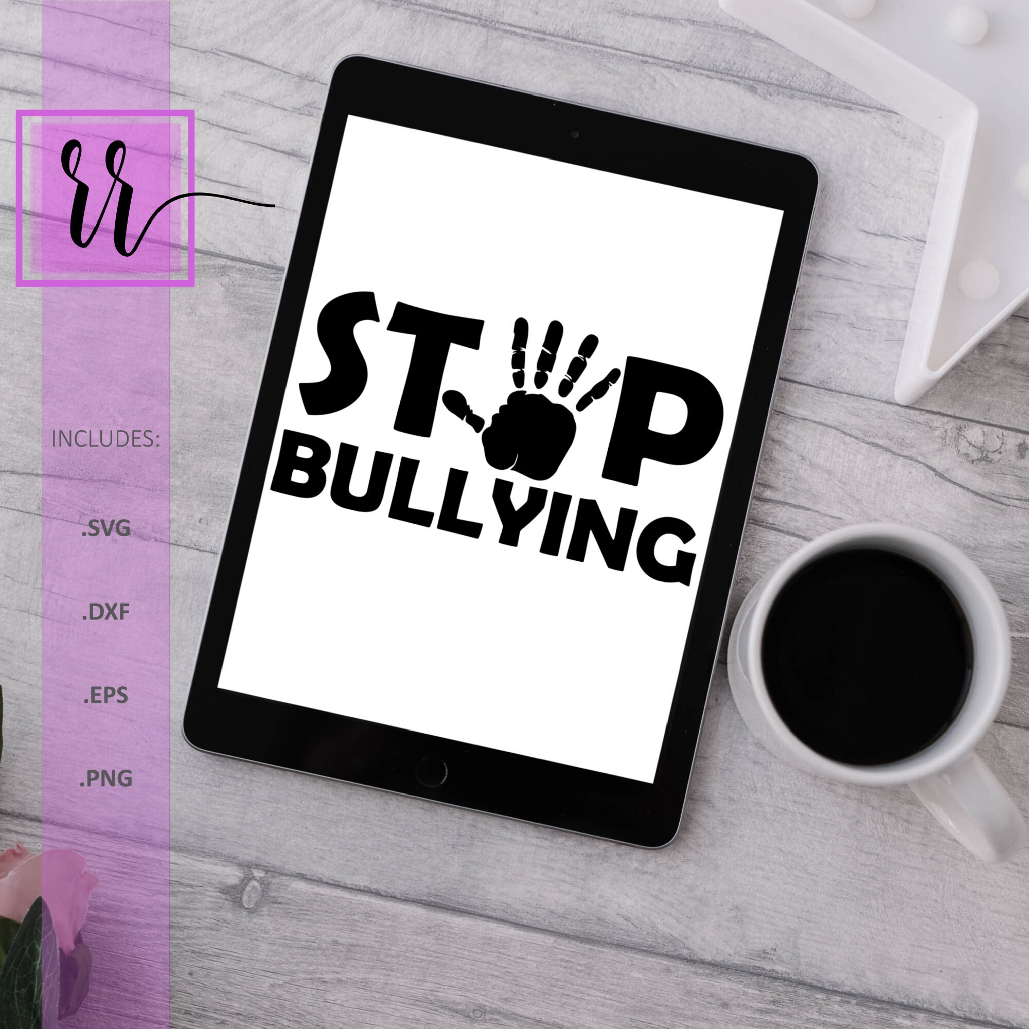 Stop Bullying SVG Pink Shirt Day SVG Mental Health Choose Kindness SVG ...