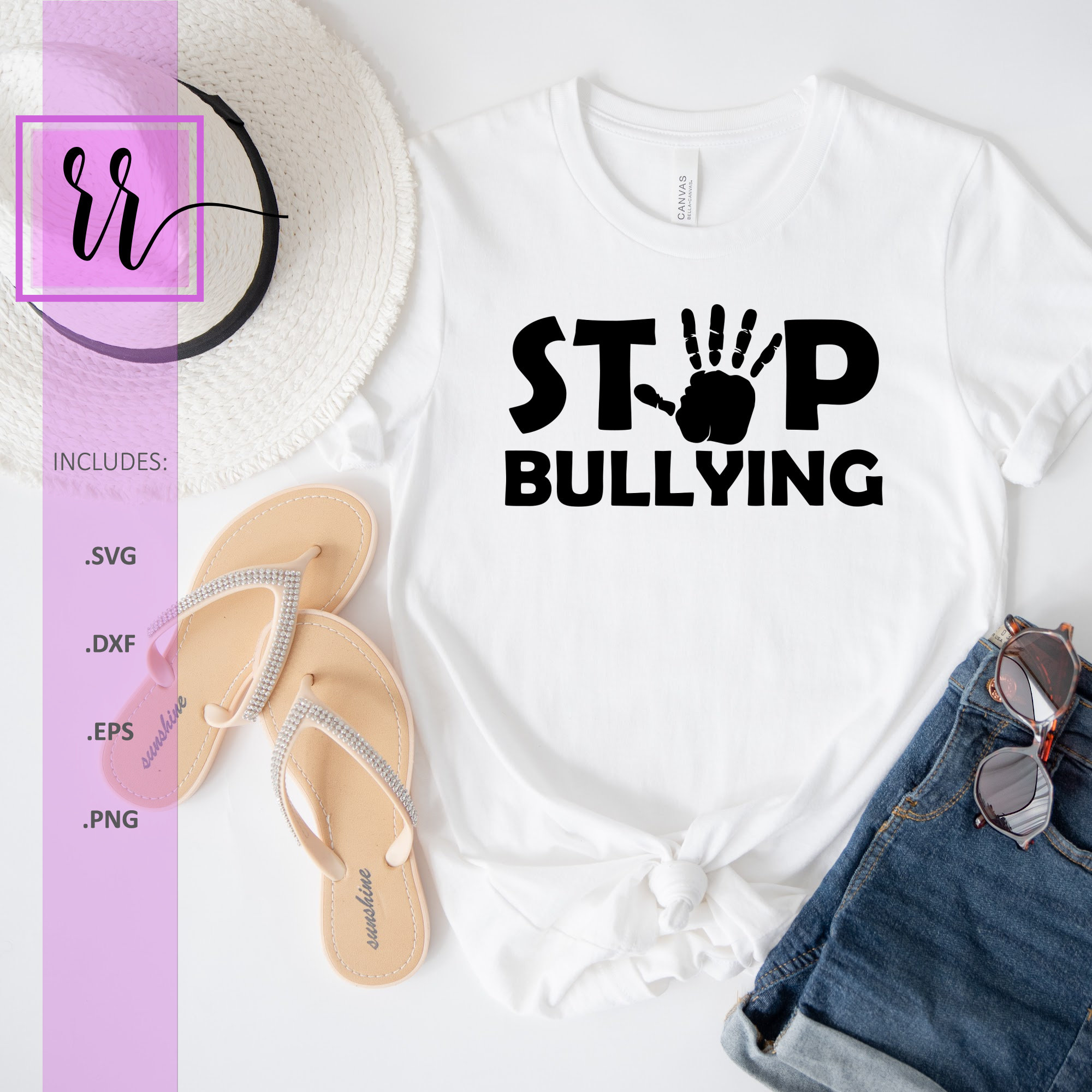 Stop Bullying SVG Pink Shirt Day SVG Mental Health Choose Kindness SVG ...
