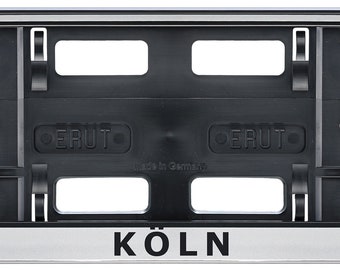 Köln Auto Kennzeichenhalter Skyline 2 Stück