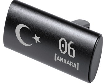 Auto logo parfüm lufterfrischer türkei flagge duft spender auto emblem duftspender auto ,  parfüm 06 ankara