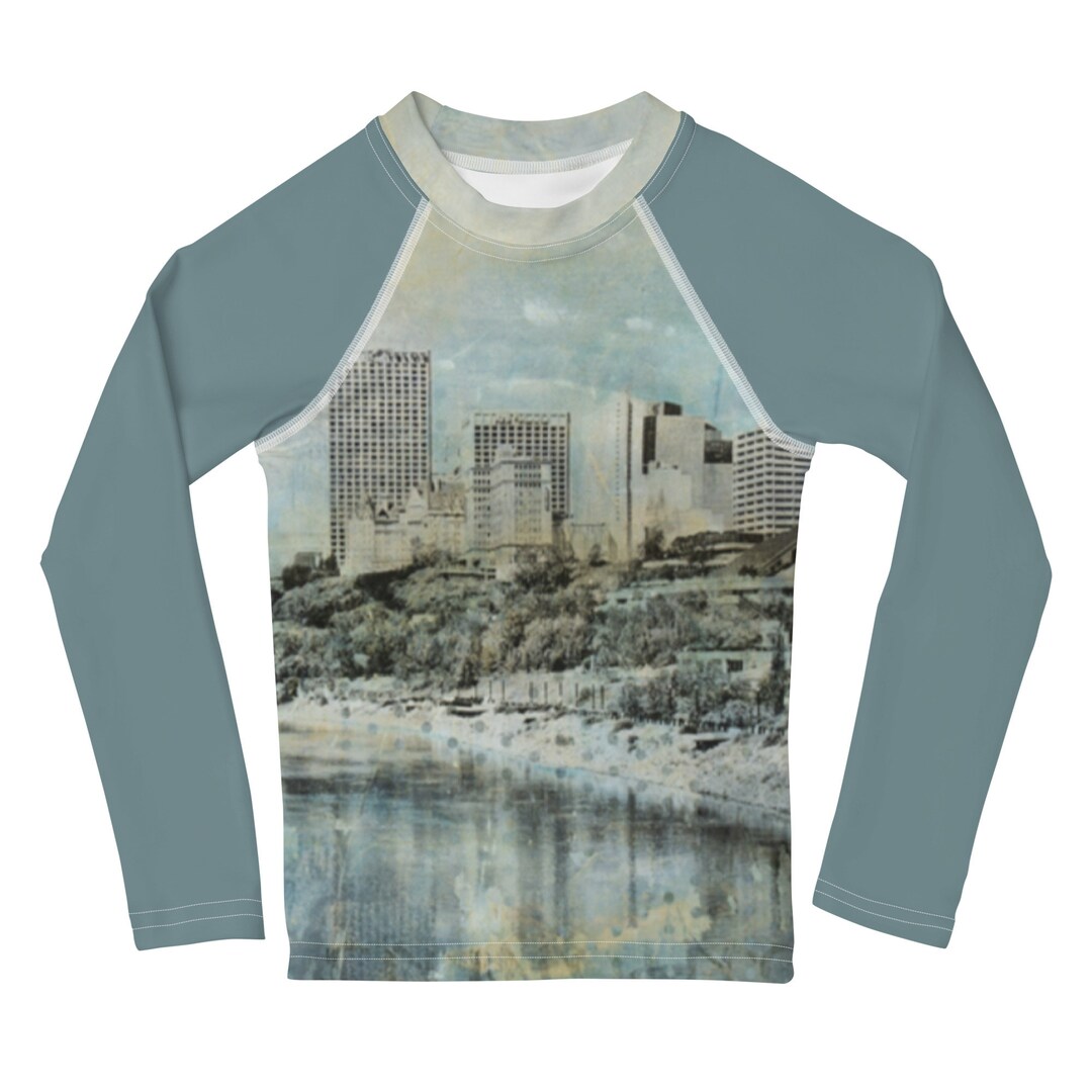 Kids Rash Guard, Unisex Rash Guards, Edmonton Shirt, UV Protection