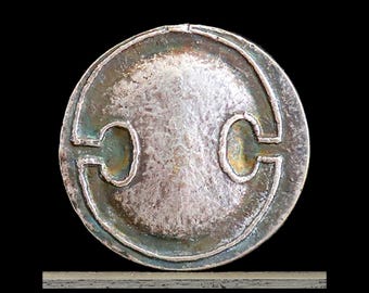 379-338 BC Ancient Greek Coin Shield and Amphora - Silver Plated Stater 20mm