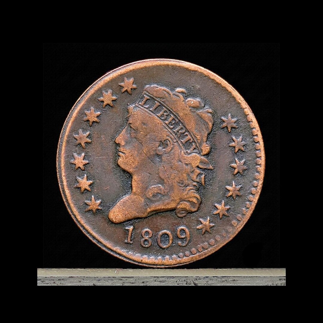 1809 Classic Head Large Cent Copper Novelty Coin Modern Restrike