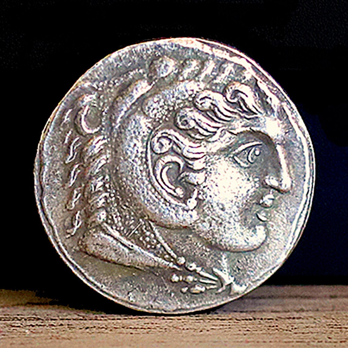 336-323 BC Ancient Greek Coin Alexander the Great - Silver Plated ...