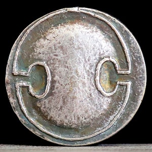 379-338 BC Ancient Greek Coin Shield and Amphora - Silver Plated Stater 20mm