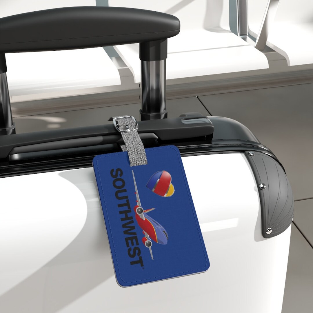 Southwest Luggage Tag, Rectangle, Luv, Airlines, Fun, Etsy