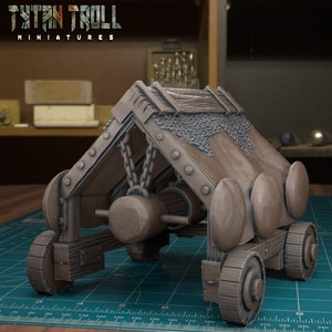 Carneiro | D&D | Desbravador | TTRPG | por TytanTroll Miniaturas