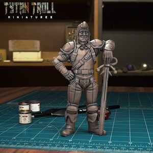 Stoic Guard | D&D | Pathfinder | TTRPG | by TytanTroll Miniatures