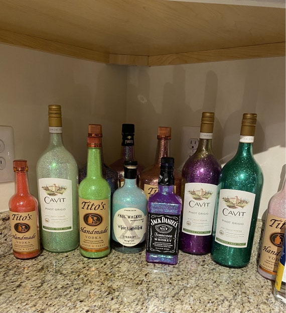 custom liquor bottles