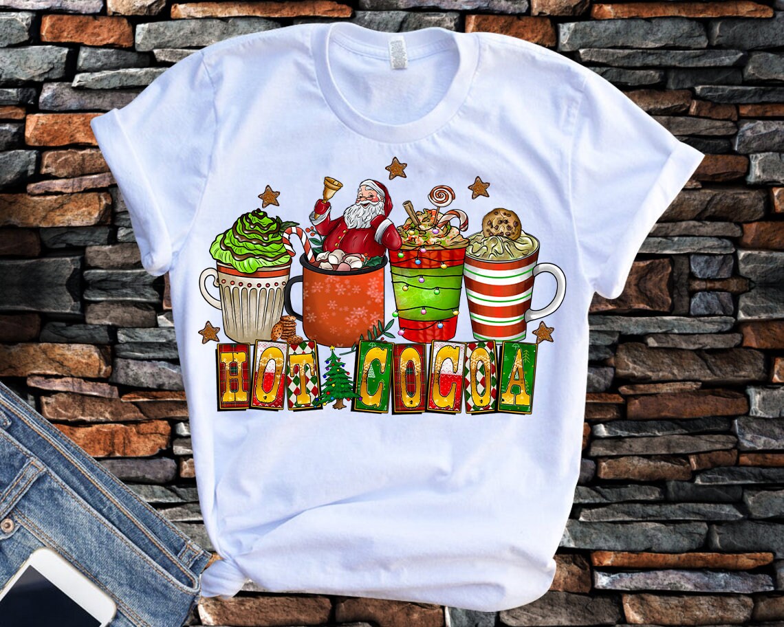 Hot Cocoa Png Cocoa Png Christmas Png Gnome Santa Png - Etsy