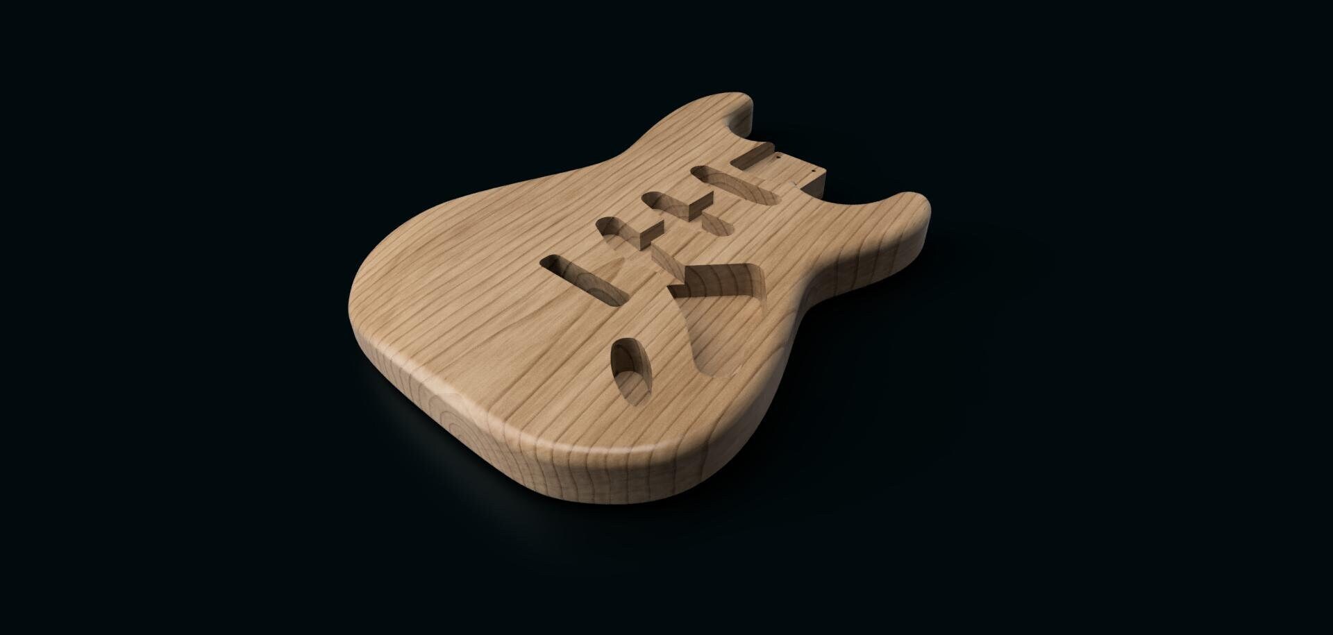 fender hss body