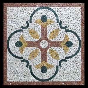 Eternal Flame Mosaic Design