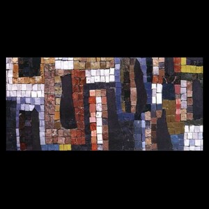 The City Abstract Mosaic Design