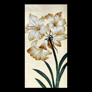 Enchanted Lilies Mosaic Wall Art