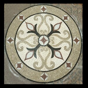Follow Suit Medallion Marble Mosaic