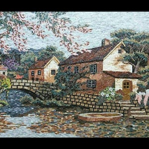Old Bridge Mosaic Art