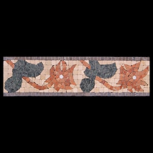 Dora Marble Tile Mosaic Border
