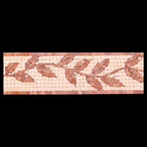 Opera d'arte con bordo in mosaico Kalyca