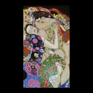 Gustav Klimt&#39;s The Virgins