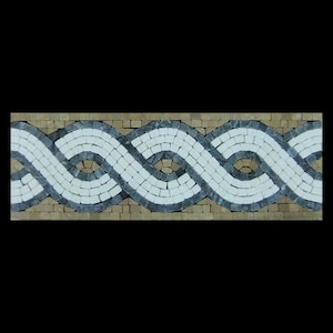 Junia Tile Mosaic Border Design