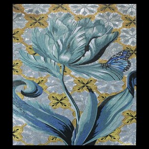 Surrealistische Blume Zeitgenössische Mosaik
