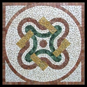 Celtic Knot Mosaic Design